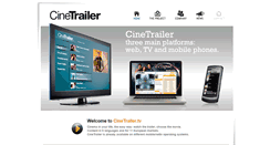 Desktop Screenshot of project.cinetrailer.tv